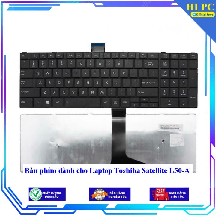 Bàn phím dành cho Laptop Toshiba Satellite L50-A - Phím Zin - Hàng Nhập Khẩu