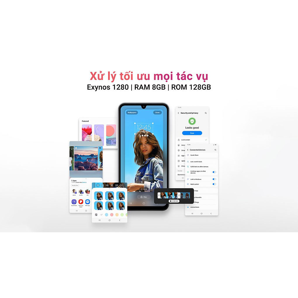 Điện thoại Samsung Galaxy M34 5G (8GB/128GB) - Đã kích hoạt bảo hành điện tử - Hàng Chính Hãng
