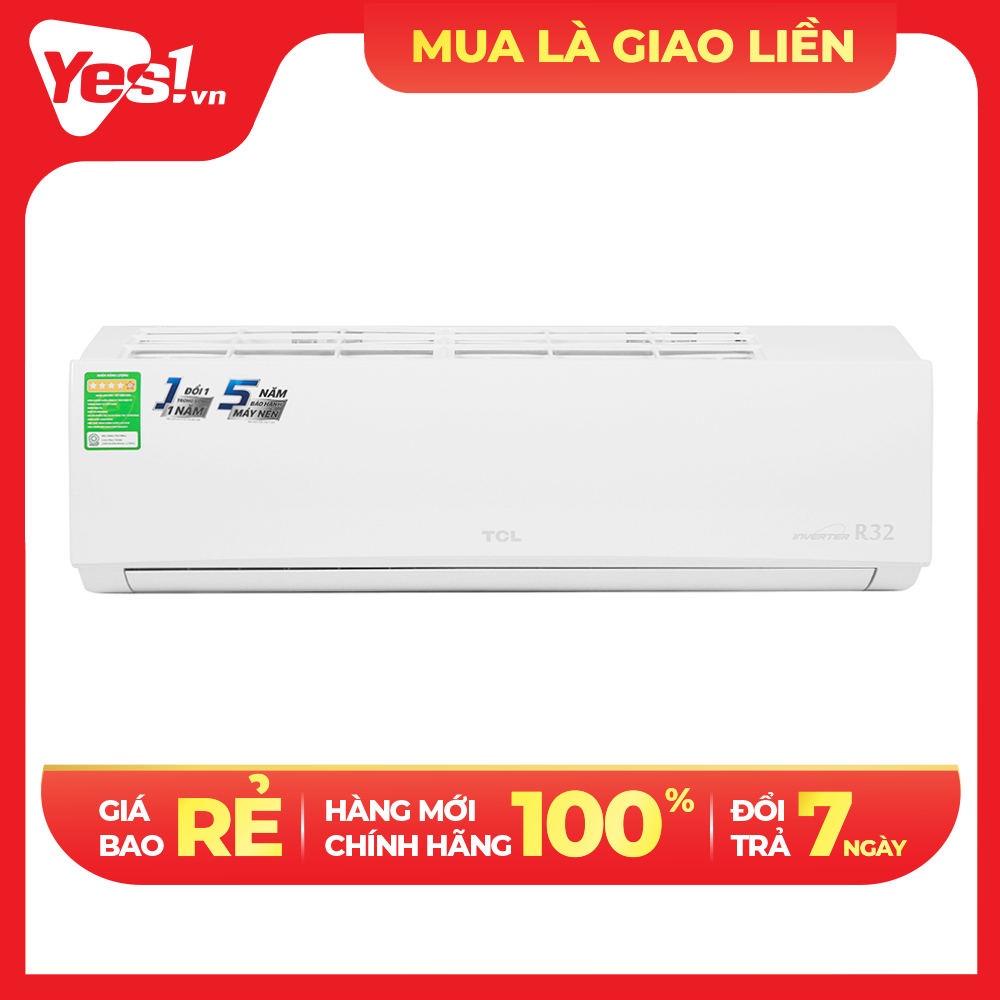 Máy lạnh TCL Inverter 1.5 HP TAC-13CSD/XA66 - Hàng Chính Hãng - Chỉ Giao Hồ Chí Minh