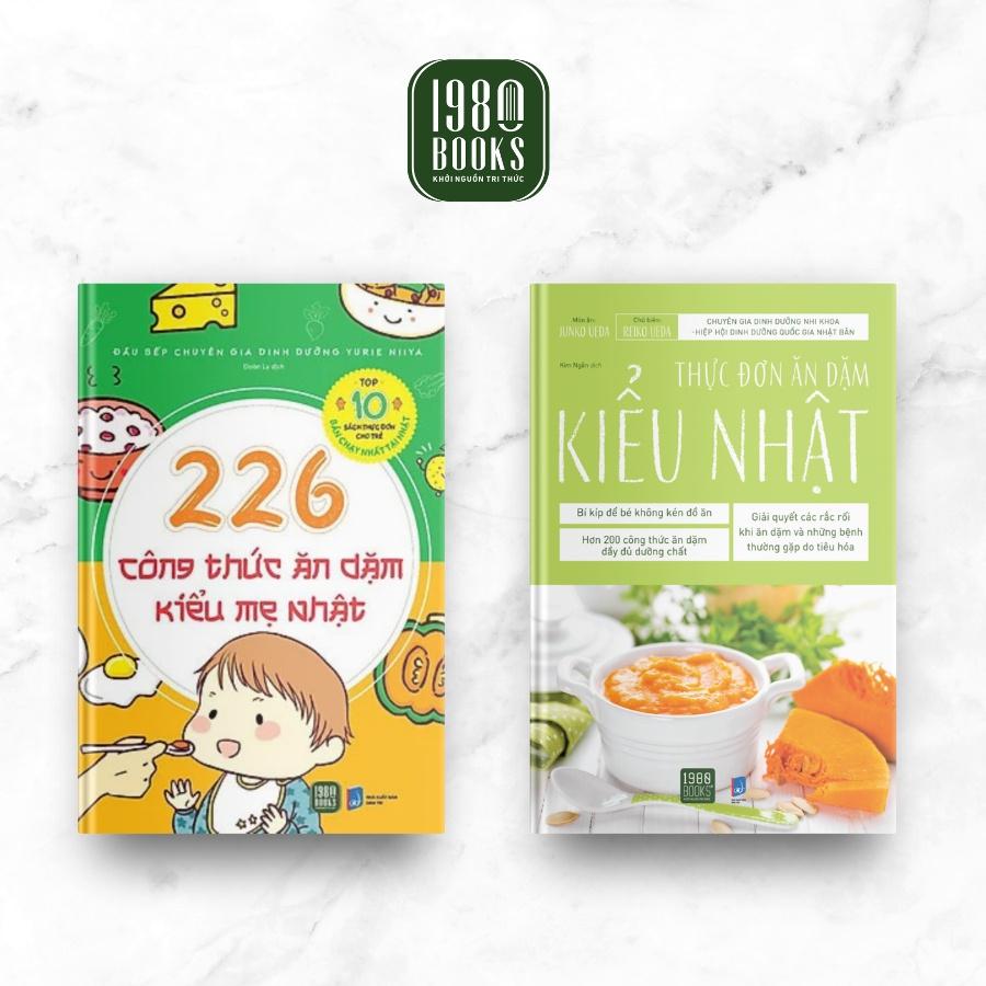 Combo Thực Đơn Ăn Dặm Kiểu Nhật + 226 Công Thức Ăn Dặm Kiểu Mẹ Nhật - Bản Quyền