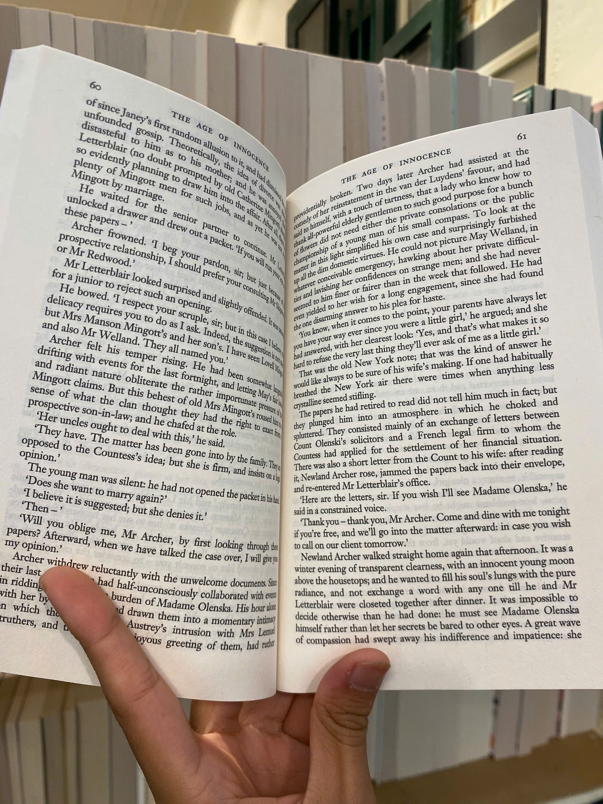 Sách - The Age of Innocence by Edith Wharton | English Classic Novel / Ngoại văn Kinh điển Nhập khẩu