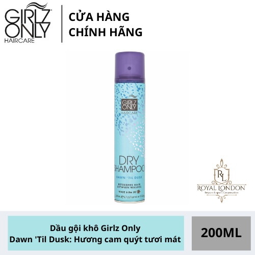 DẦU GỘI KHÔ GIRLZ ONLY 200ML