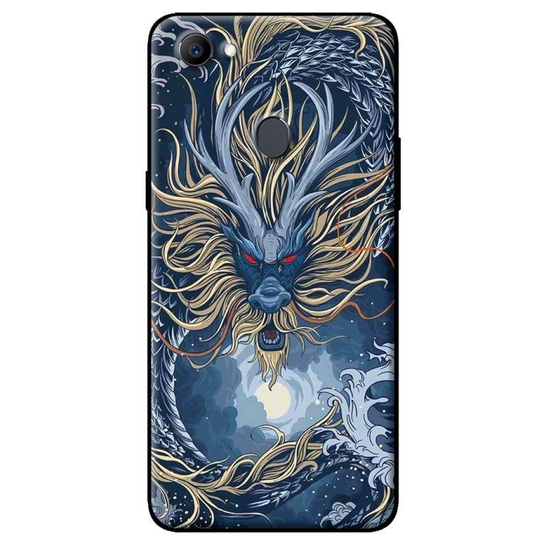 Ốp in cho Oppo F7 Rồng Xanh - Hàng chính hãng