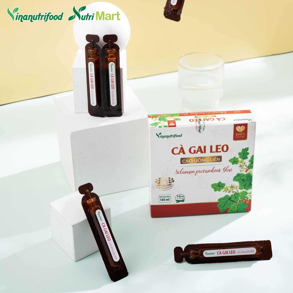 Cao uống liền Cà gai leo Vinanutrifood tốt cho gan, 10 ống x 10ml