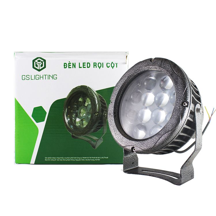 Đèn LED Rọi Cột 36W - GSRC36 - GS Lighting, ánh sáng vàng/ as trắng. Đèn chiếu xa, chiếu điểm