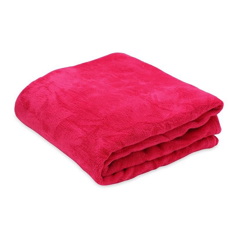 Mền tuyết NIN - Pinky Arrow (2 size) 1m3x2m, 1m6x2m 100% Microfiber, chăn hè cao cấp mát lạnh, chăn lông tuyết nhung kiểu dáng Hàn Quốc