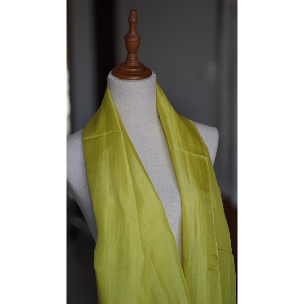 Khăn lụa, Khăn tơ tằm dệt tại Việt Nam, nhuộm màu An toàn, thương hiệu Óng silk