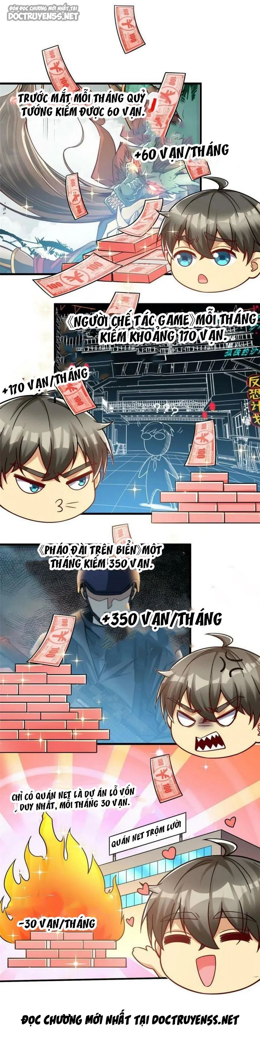 ta làm giàu từ thua lỗ game chapter 60 2