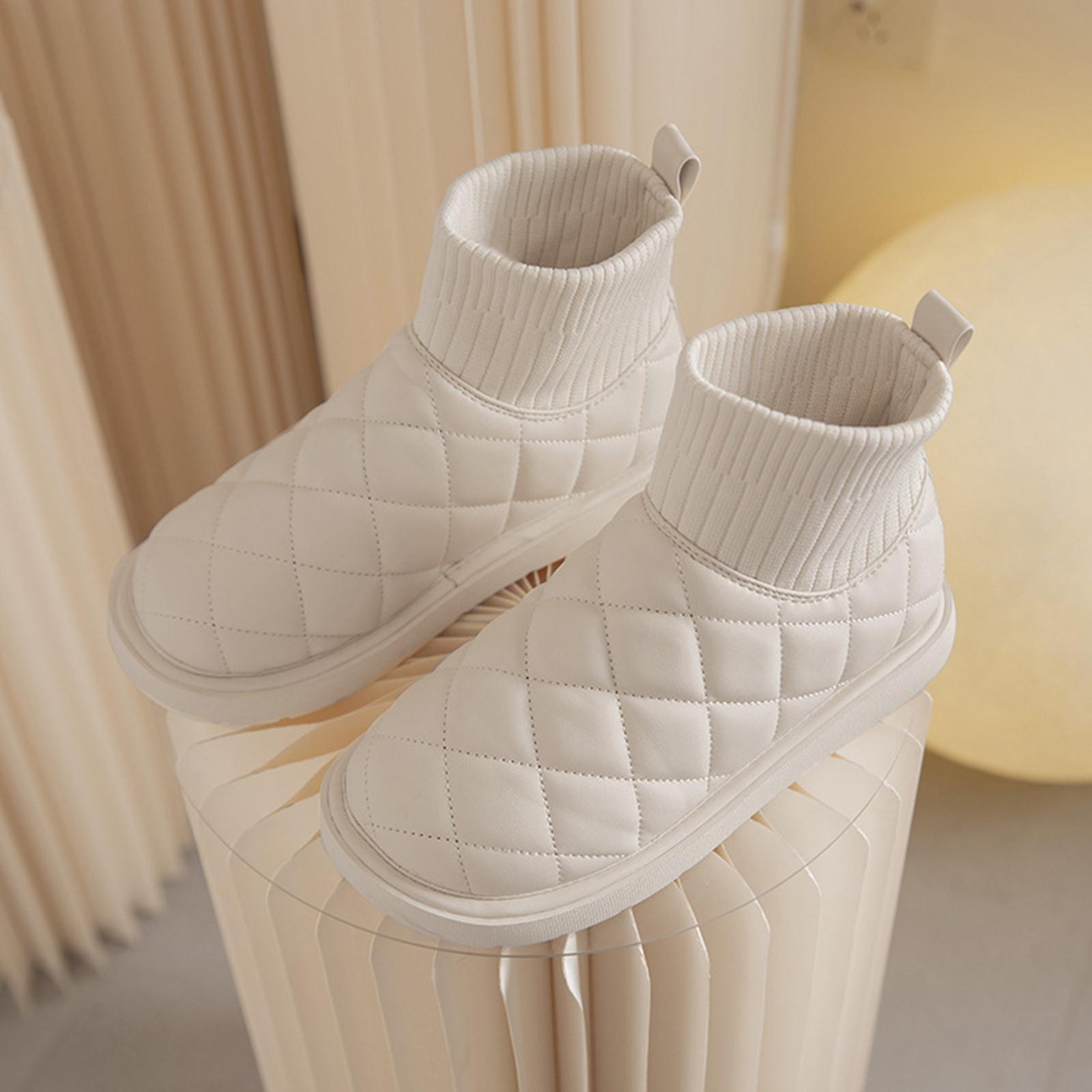 Women's Snow Boots Anti Slip Comfortable Short Boots for Trekking Hiker Work Hiking