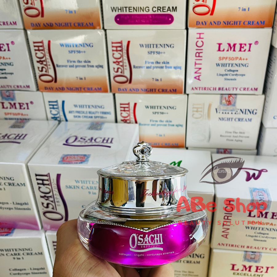 KEM OSACHI TÍM 9 IN 1 - O'SACHI WHITENIG SKIN CARE CREAM 20G - MỜ THÂM NÁM - CHỐNG LÃO HOÁ DA