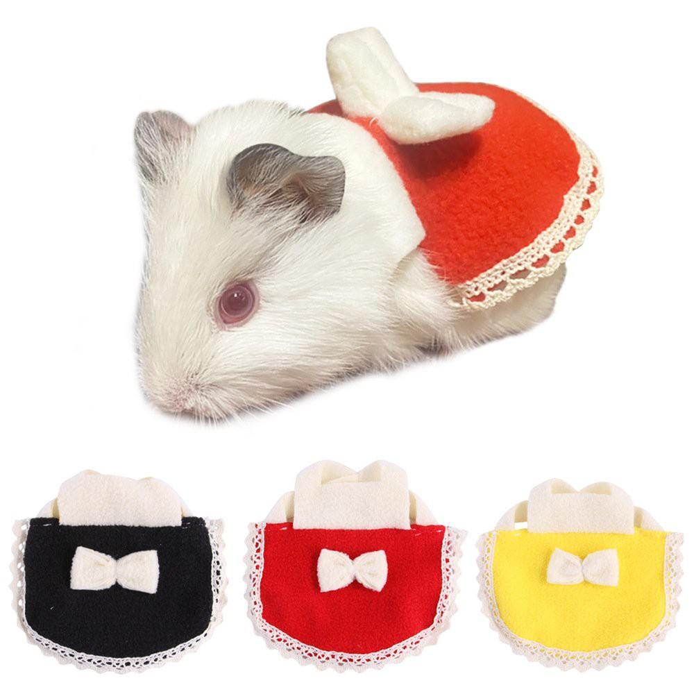 Áo nơ trắng cho hamster đủ màu sắc kute phụ kiện cho hamster