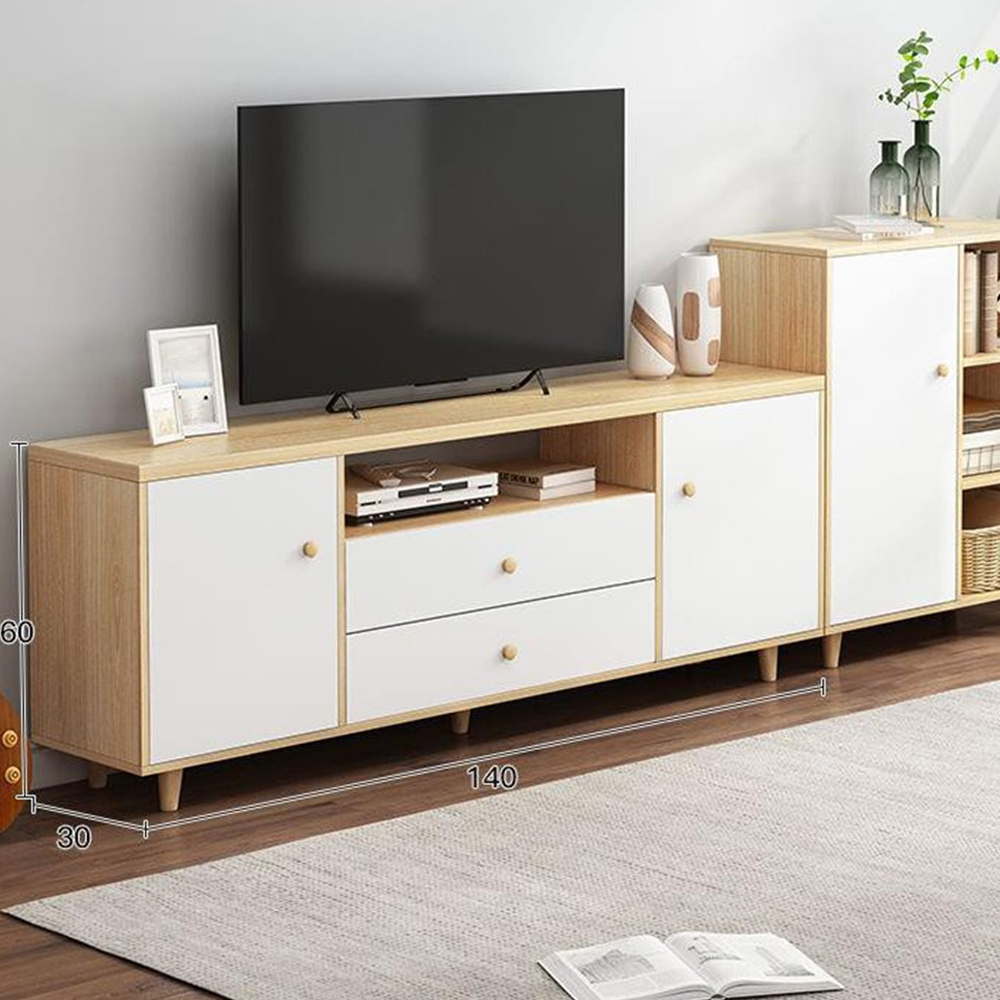 Kệ tivi phòng khách để sàn IGA - GP142, phong cách hiện đại đa năng có kệ tủ rộng rãi