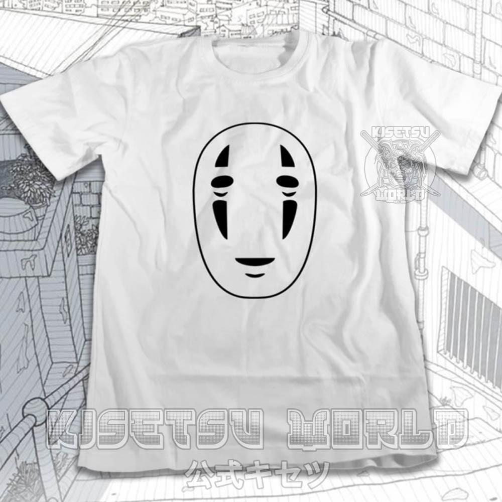 Áo phông STUDIO GHIBLI KAONASHI MASK SPIRITED AWAY NO FACE Baju Jepang x 6075 Kisetsu