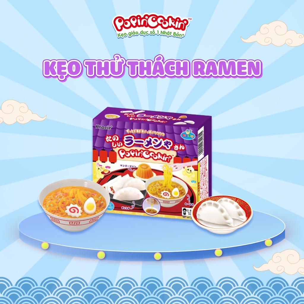 Kẹo Popin Cookin Ramen Tanoshii Ramen - chính hãng Nhật Bản ( Quét QR ra clip HD)