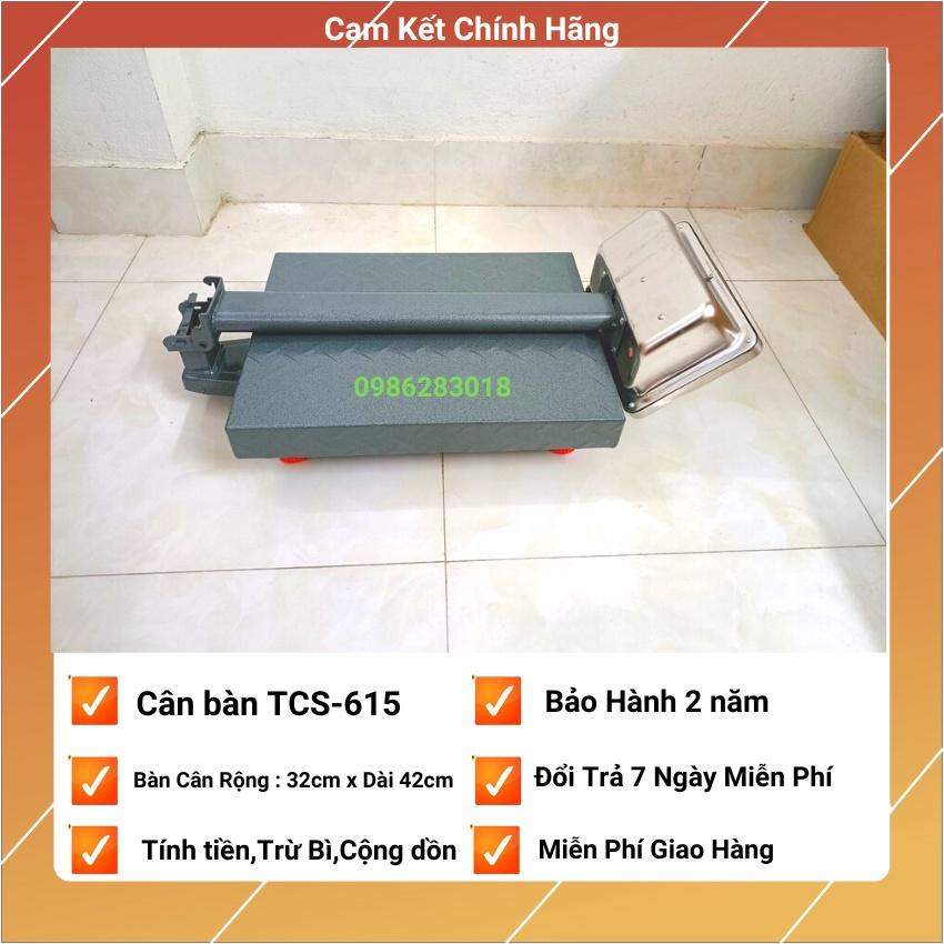 Cân điện tử cân bàn TCS - 615 ( 100KG &amp;amp; 150KG ) dùng cho cân hàng hóa kho bãi