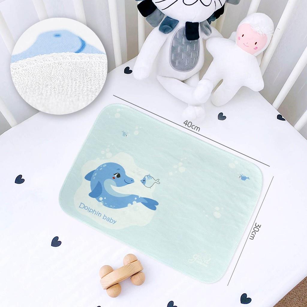 Miếng Lót Chống Thấm Good Mama Cho Bé SET 5 Khổ 30x40cm