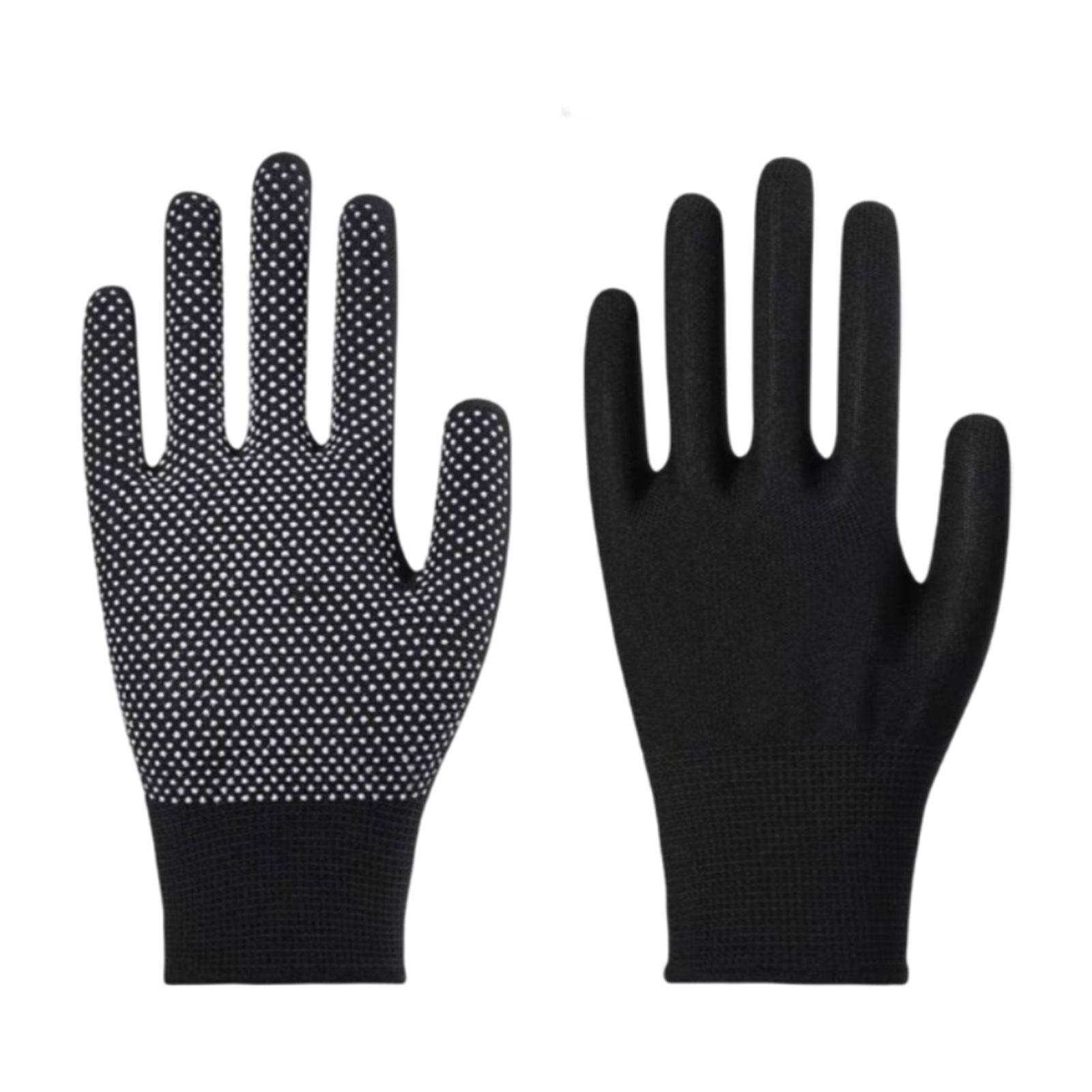 Work Gloves, Full Finger Camping Gloves, Gardening Gloves, Durable Nylon Rock Climbing Gloves Anti Slip for Industrial Factory General Purpose