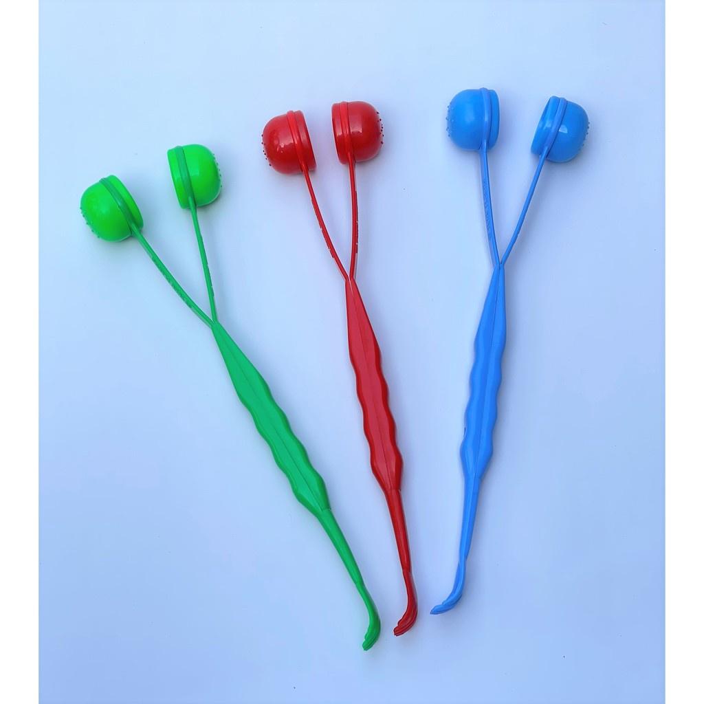 Cây Đấm Lưng Có Đầu Gãi Nhựa Dài 38cm Cao Cấp