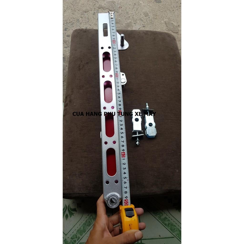 Gấp xe Dream phay lổ 50cm kèm pát tăng sên