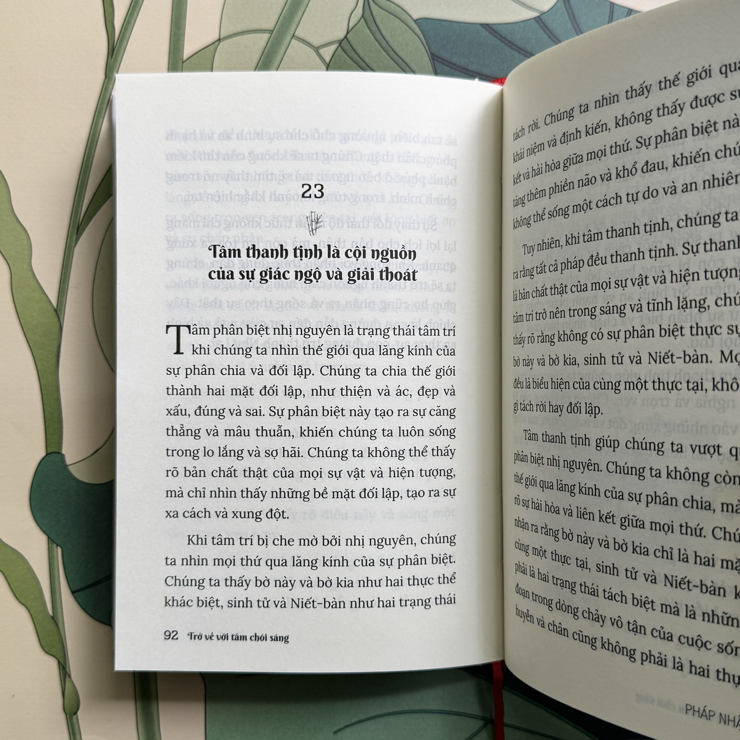 Sách - Trở về với tâm chói sáng