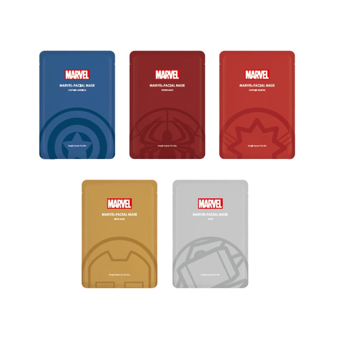 Combo 3 Mặt nạ Miniso dưỡng ẩm MARVEL - Hàng chính hãng