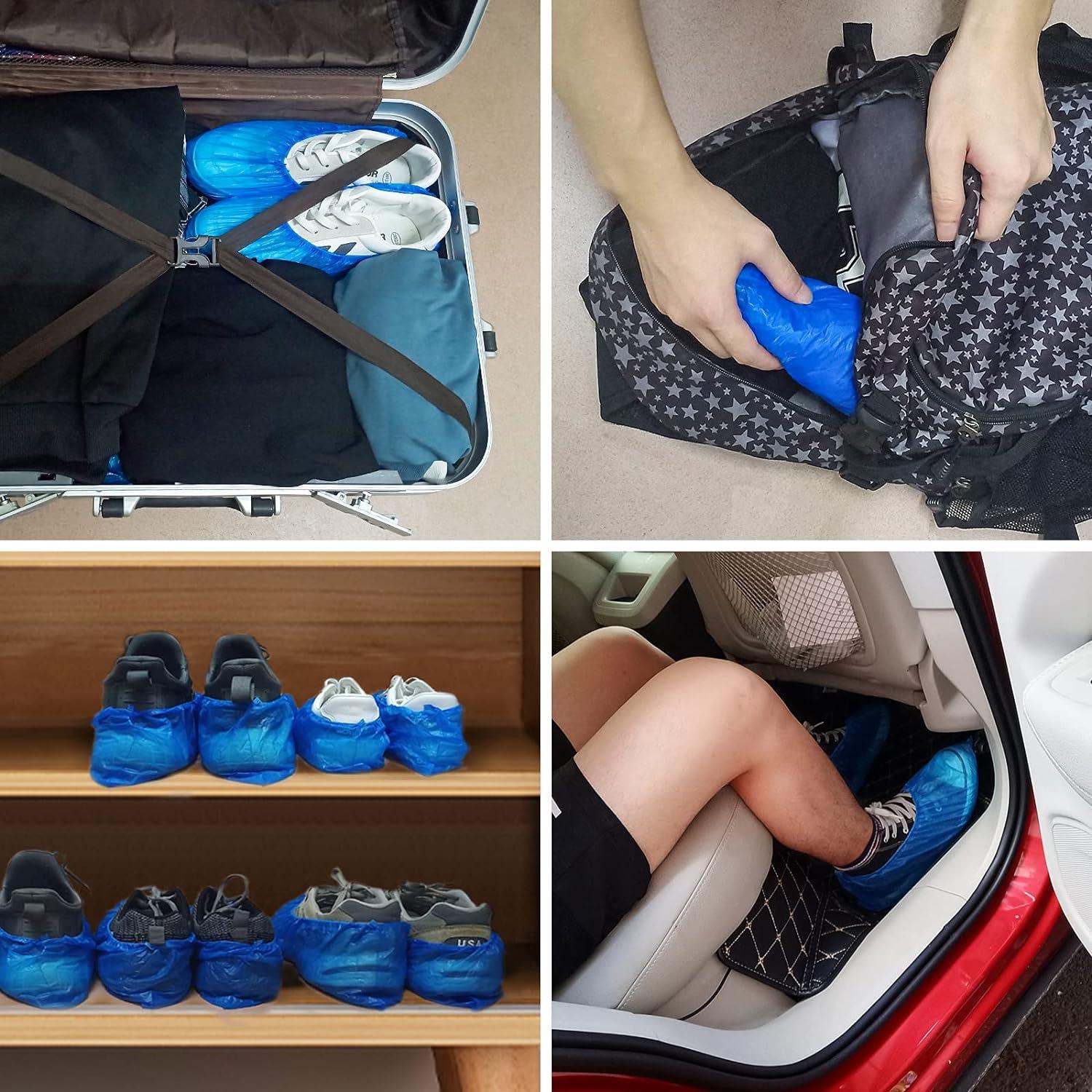 3G Bao Giày, 100 Miếng Chống Trượt Dùng Một Lần Nhựa Dầy Bao Giày, Bền Chống Thấm Giày Bao, Bụi Bẩn