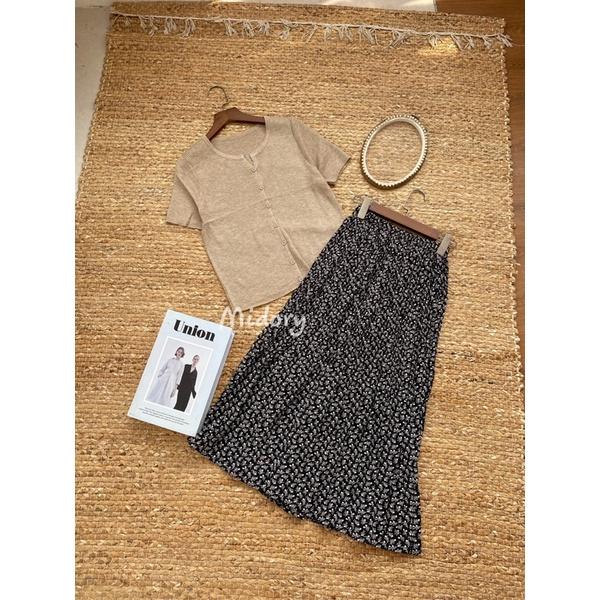 Chân váy hoa các màu