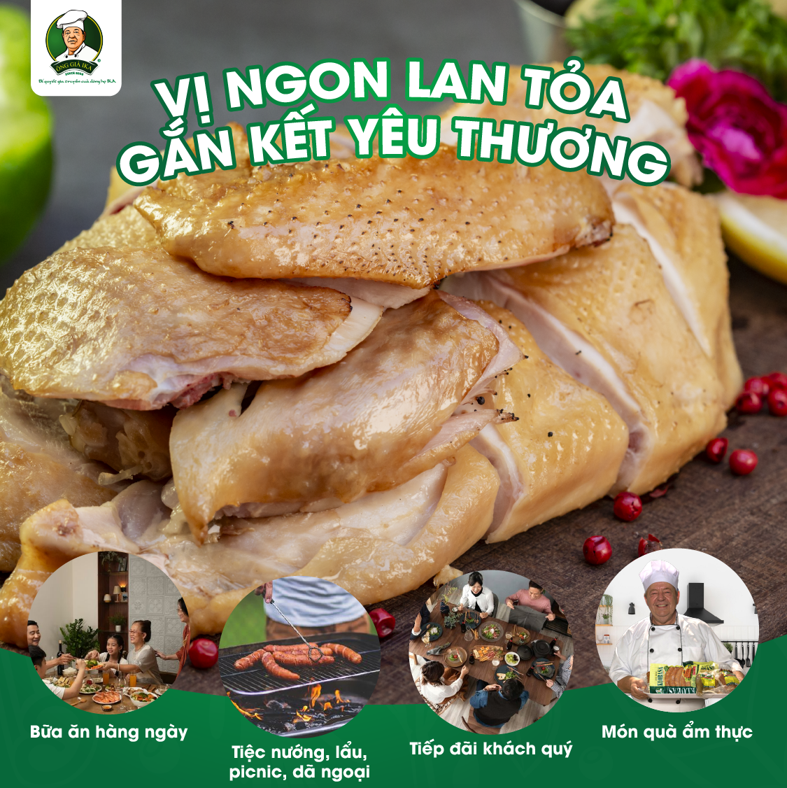 [Chỉ Giao Hà Nội]  Gà  hun khói  450g