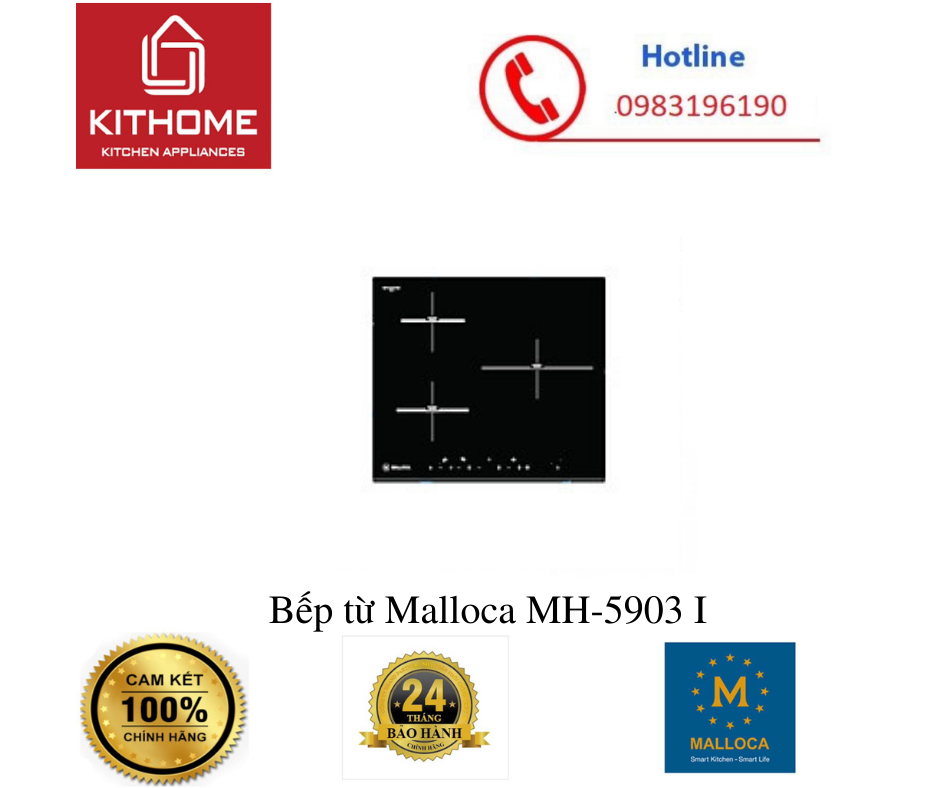 Bếp từ Malloca MH-5903 I - Hàng Chính Hãng