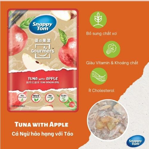 SNAPPY TOM - Pate trái cây cao cấp cho mèo