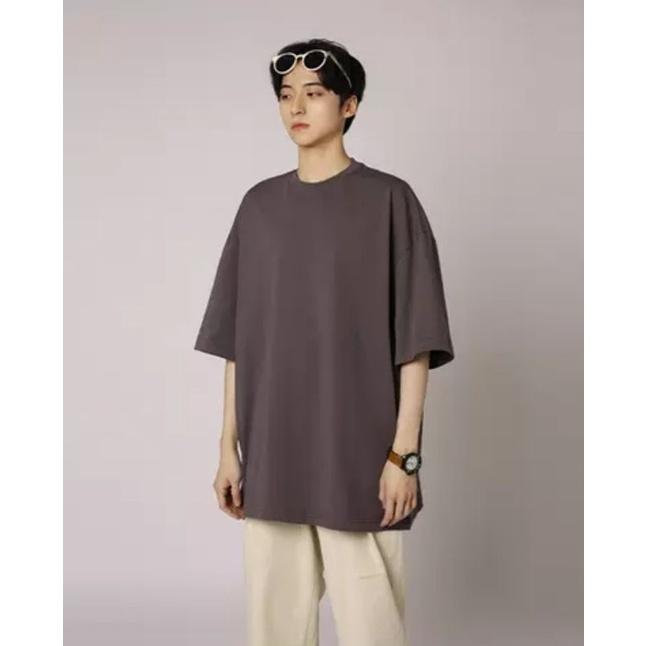 Áo thun tay lỡ nhiều màu form rộng vai rớt basic, nam nữ áo đôi unisex ulzzang - ẢNH THẬT