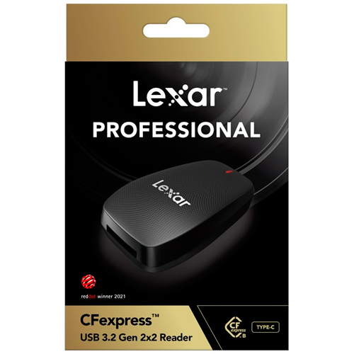 Đầu đọc thẻ Lexar Professional CFexpress Type B USB 3.2, tốc độ truyền nhanh, kích thước nhỏ gọn - Hàng chính hãng BH 5 năm