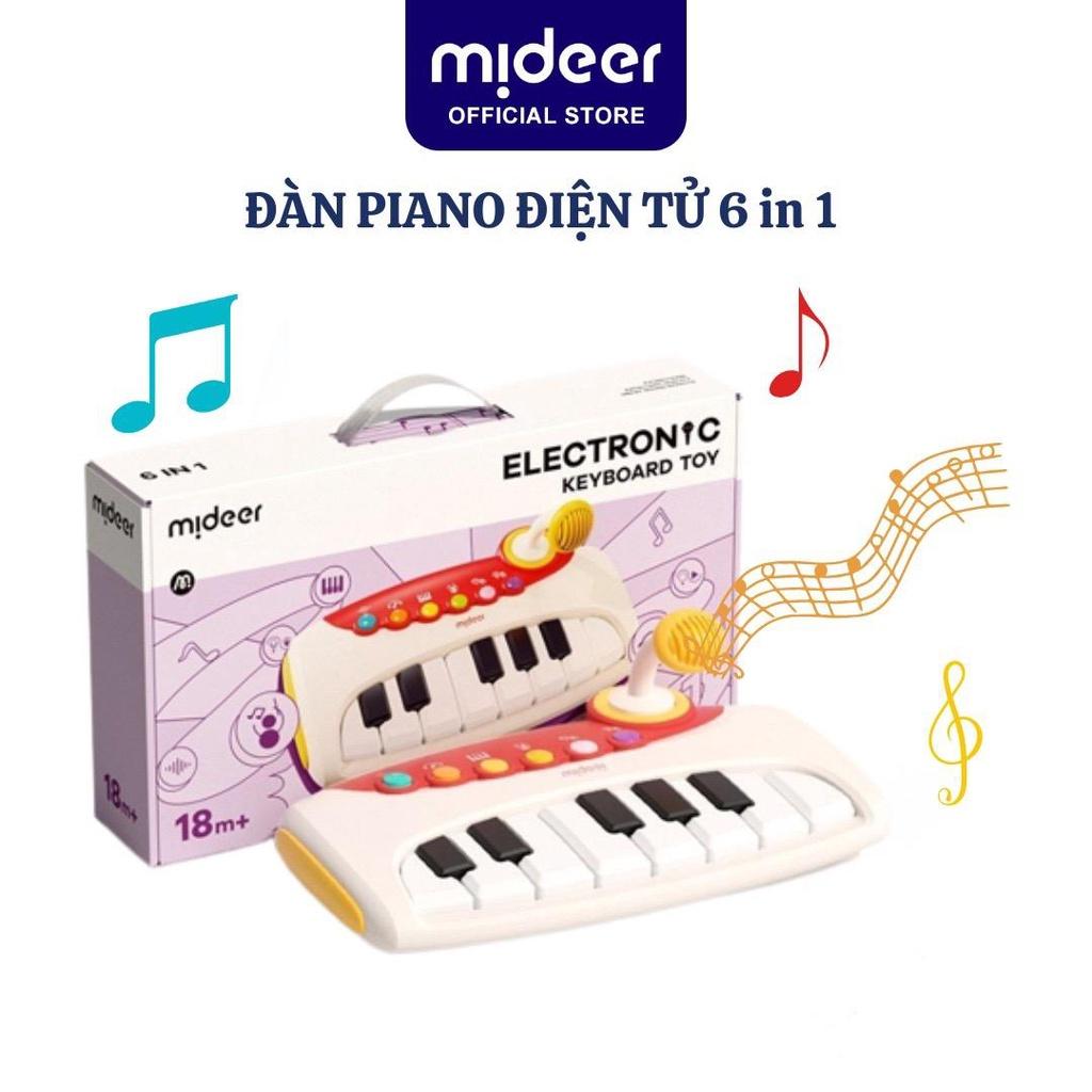 Đồ Chơi Đàn Piano điện tử 8 phím cho bé Mideer 6 in Electronic Keyboard Toy