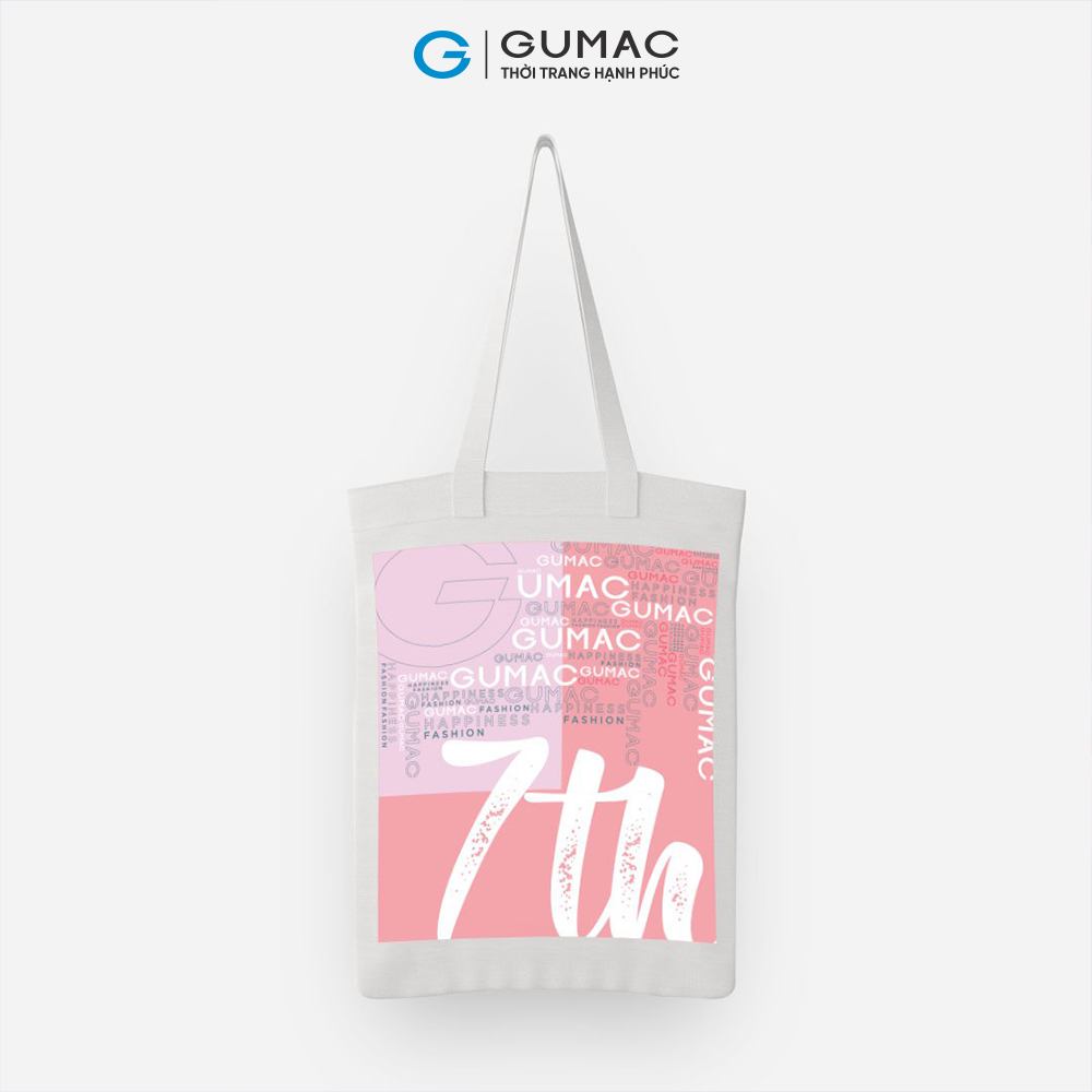 Túi tote Canvas GUMAC QTTD - QTTH phiên bản sinh nhật