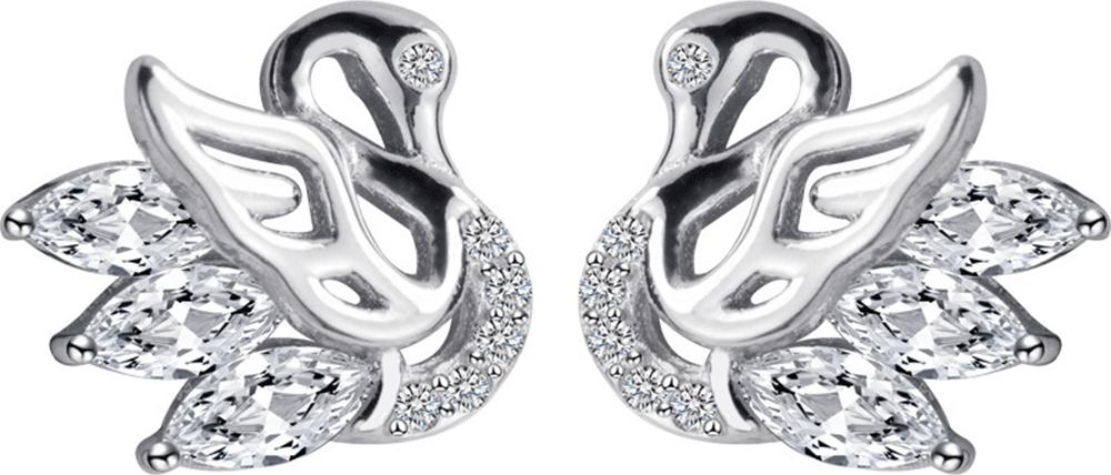 Bộ Trang Sức Bạc Nữ Mặt Thiên Nga 3D Chanh Sả - Đính Kim Cương Nhân Tạo Mang Đến Sự Quý Phái - Chất Bạc S925 Sáng Bóng Theo Thời Gian - Bộ Sản Phẩm Được Thiết Kế Theo Xu Hương Thời Trang Siêu Hot