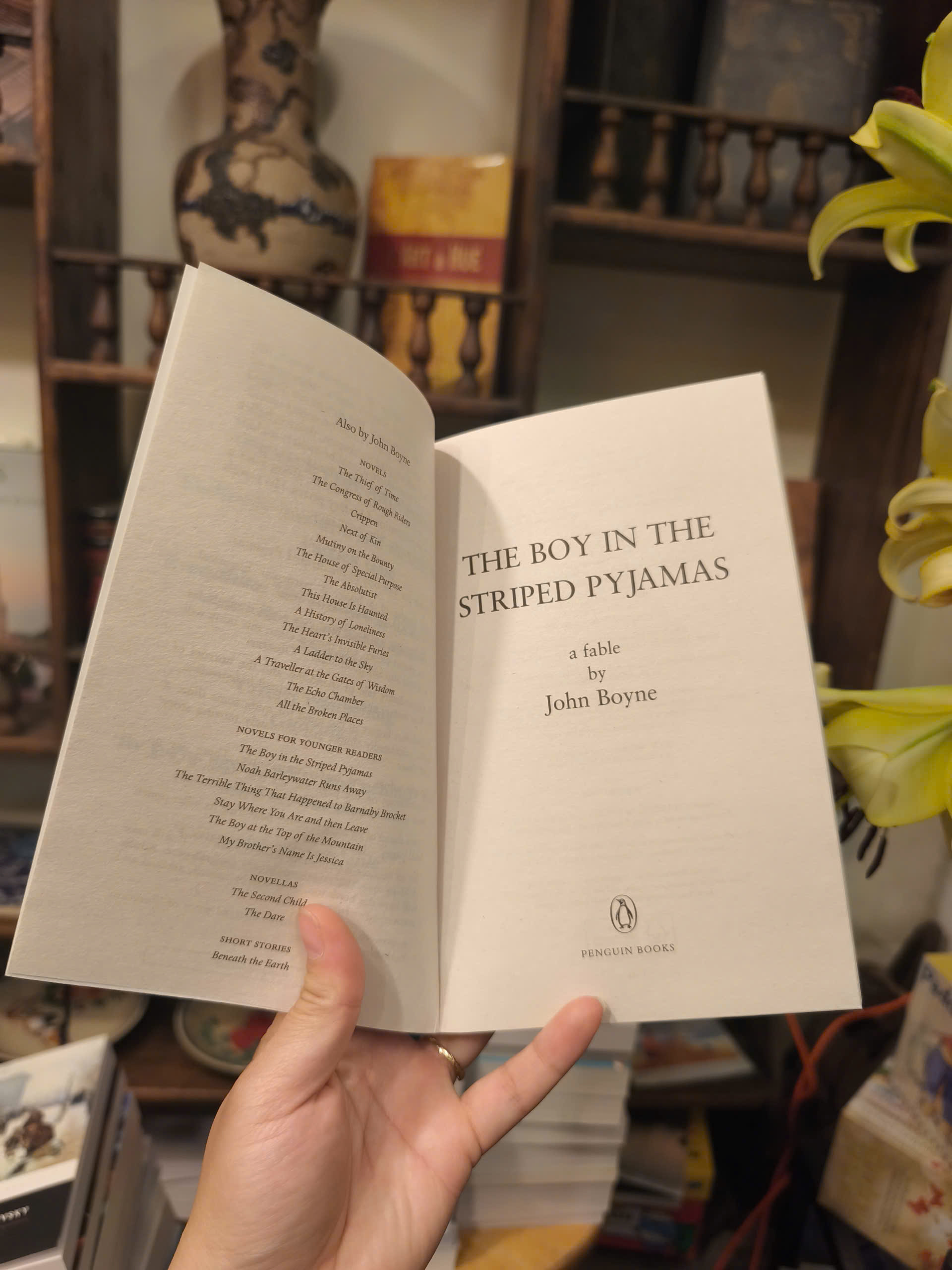 Sách - The Boy in the Striped Pyjamas by John Boyne | Historical Fiction / Ngoại văn Nhập khẩu