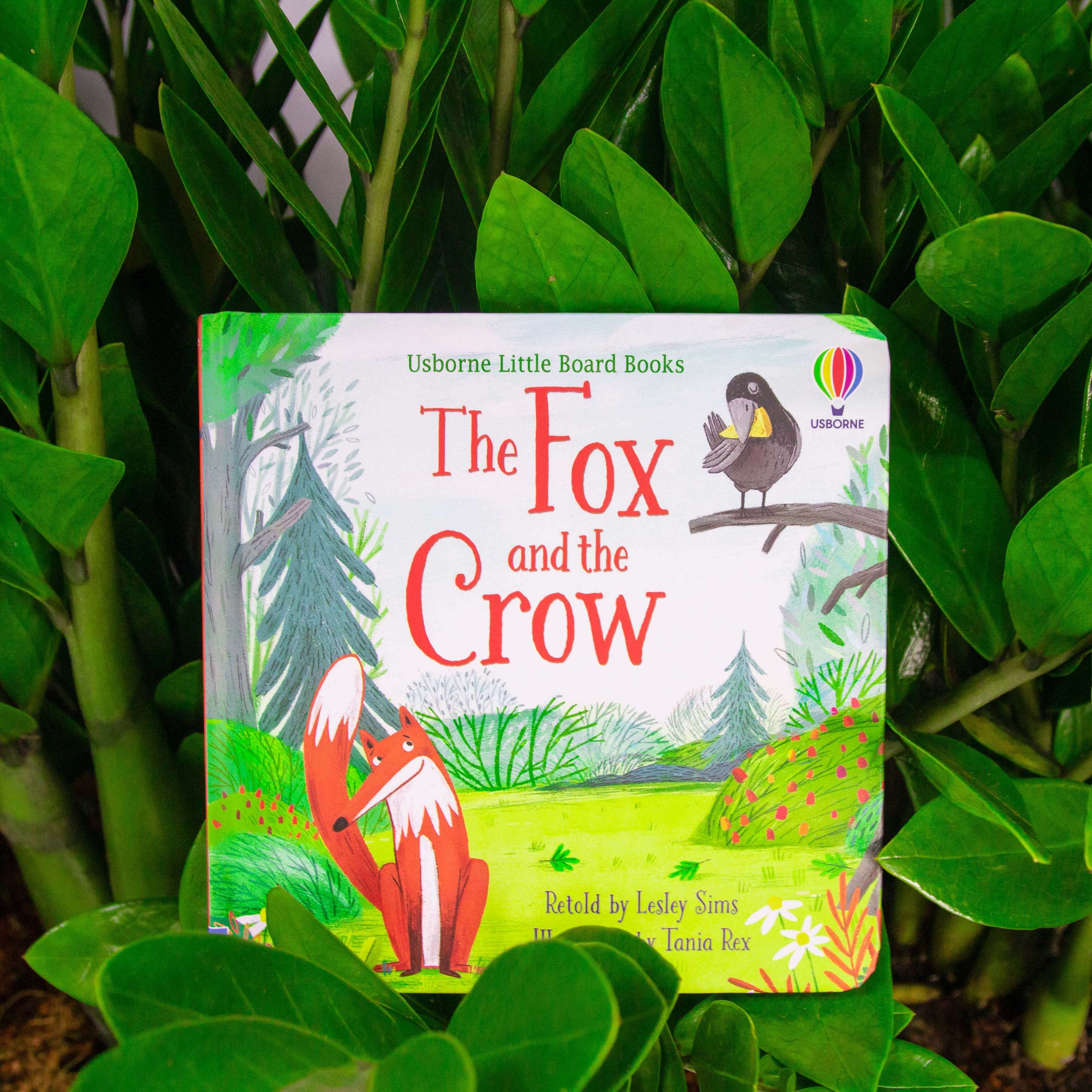 Little Board Books: The Fox and the Crow - TRUYỆN TRANH TIẾNG ANH CHO BÉ