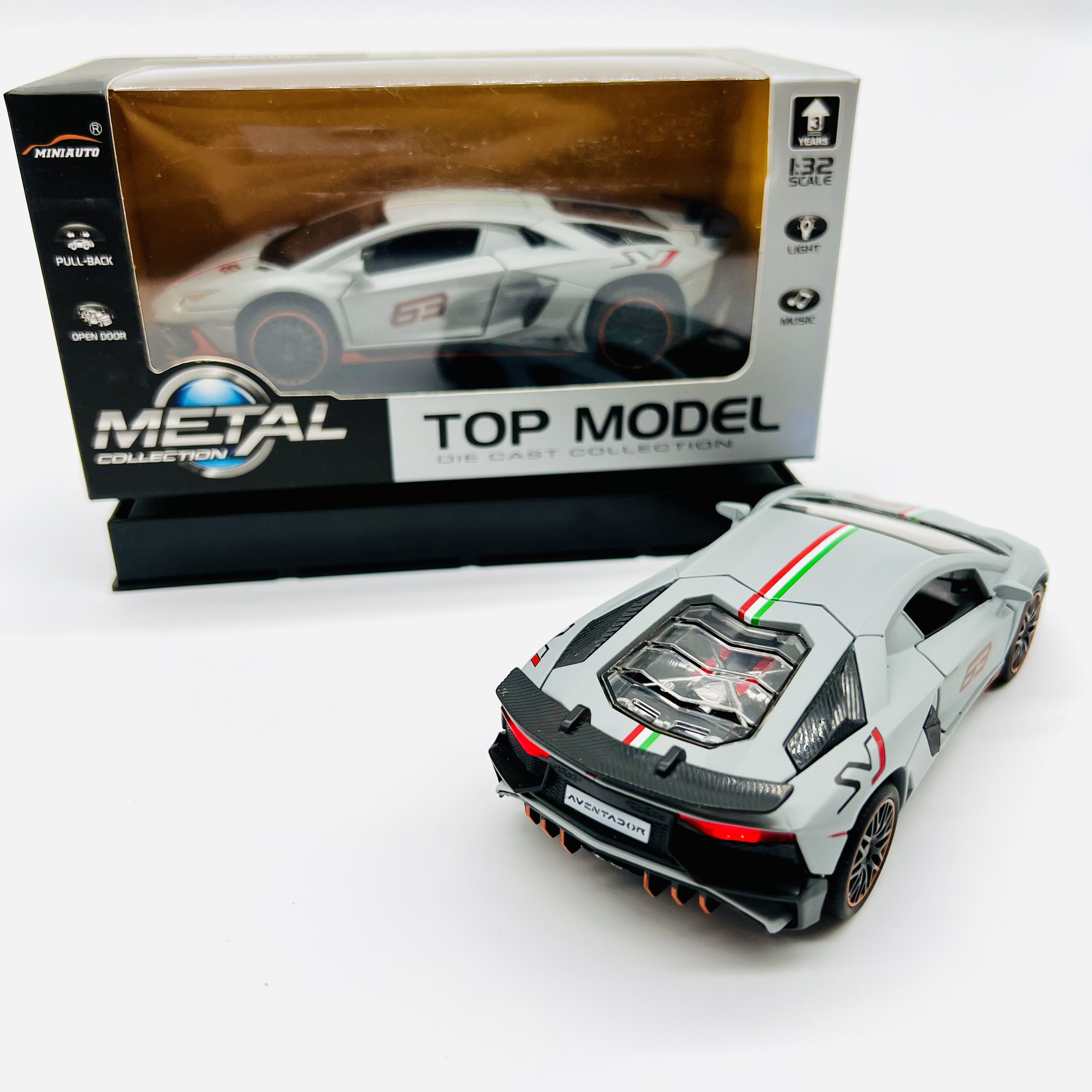 Mô hình xe lamborghini, xe đồ chơi dùng pin, chạy cót, đồ chơi xe cao cấp - Quà tặng hấp dẫn cho bé