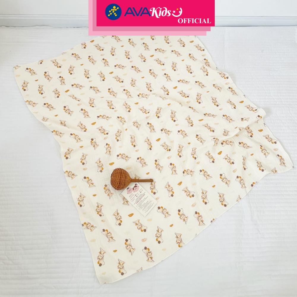 Khăn tắm cotton Bessla 2 lớp 90x100 cm - Rồng - Hàng Chính Hãng