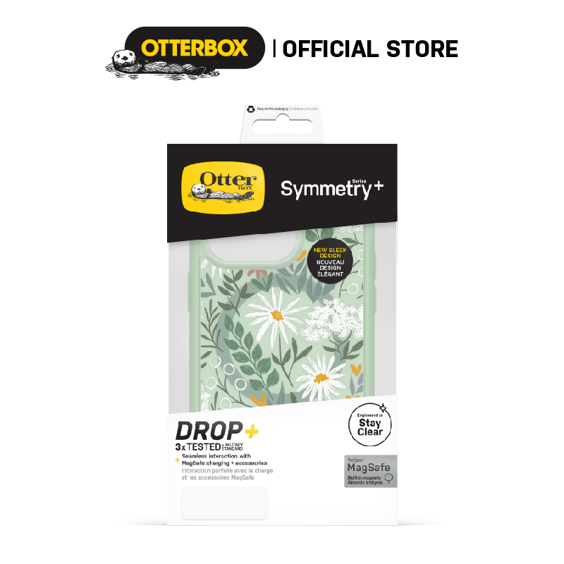 Ốp Lưng Chống Sốc OtterBox Symmetry+ Clear Series Dành Cho iPhone 14 Pro - Hàng Chính Hãng