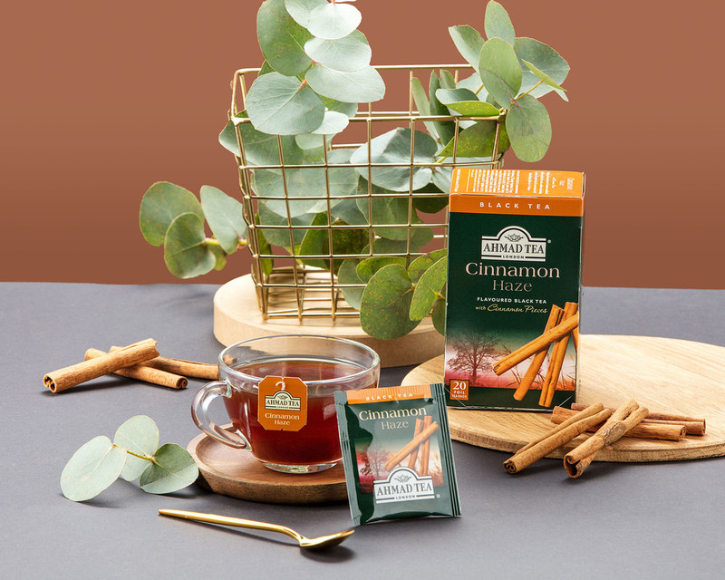 TRÀ AHMAD ANH QUỐC - QUẾ - Cinnamon Haze - Thức uống hoàn hảo trong những ngày lạnh