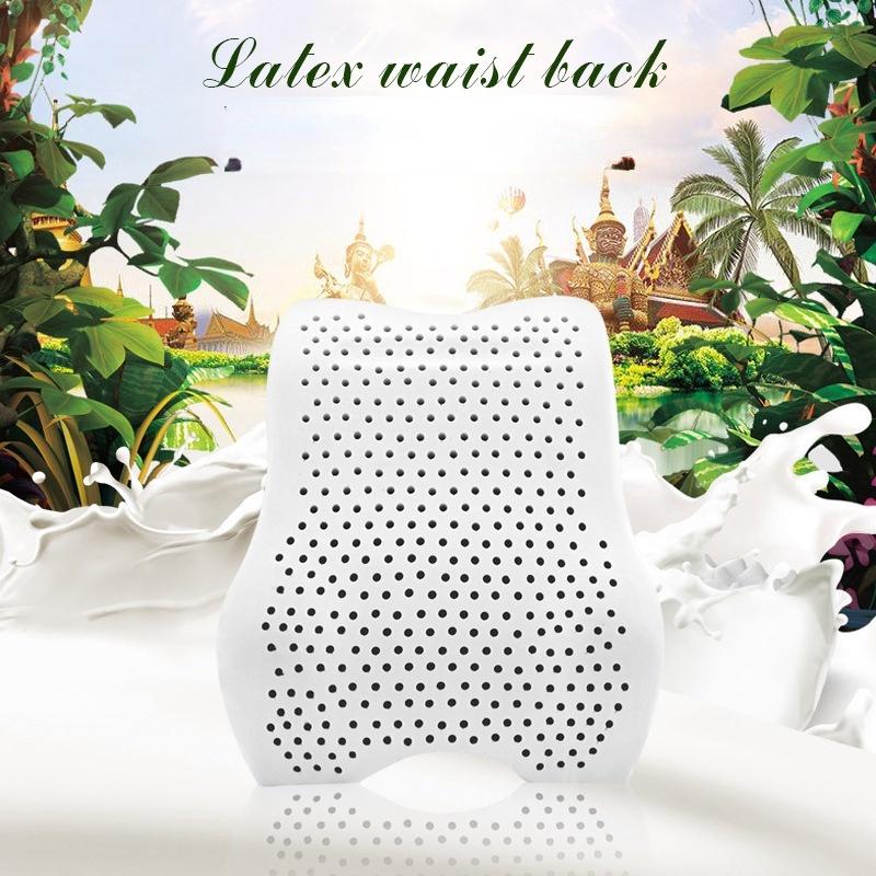 Gối cao su hỗ trợ lưng thoáng khí cho xe hơi