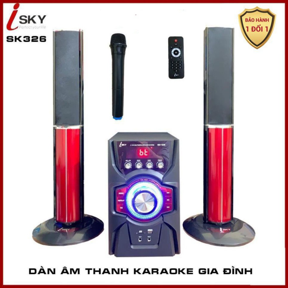 Loa Karaoke Gia Đình SKN-326 Kết Nối Tivi, Smartphone Âm Thanh HIFI Siêu Bass - Hàng Chính Hãng SKYNEW