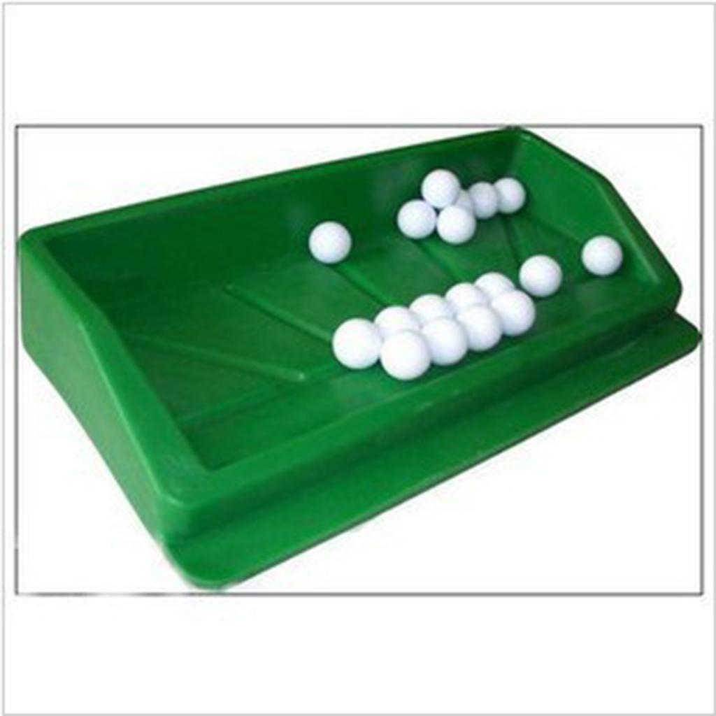 Driving Range Golf Balls Container Hitting Mat Golf Ball Tray Home Practice