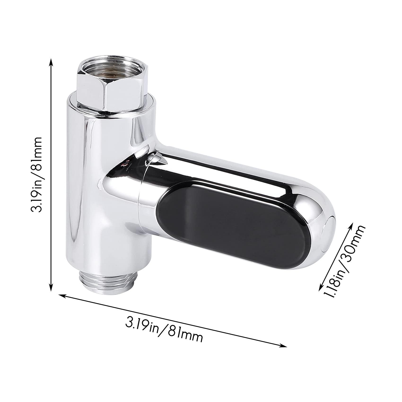 Hiển thị đèn LED Home Water Tắm vòi hoa sen lưu lượng máy tự động máy đo điện tử tạm thời để chăm sóc em bé