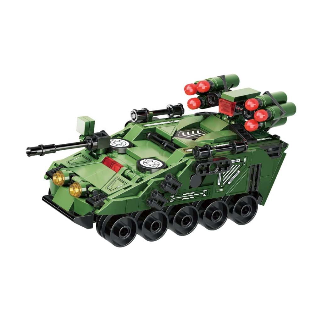 Đồ chơi - Bộ đồ chơi xếp hình mô hình thiết bị quân sự 42112 - QMAN