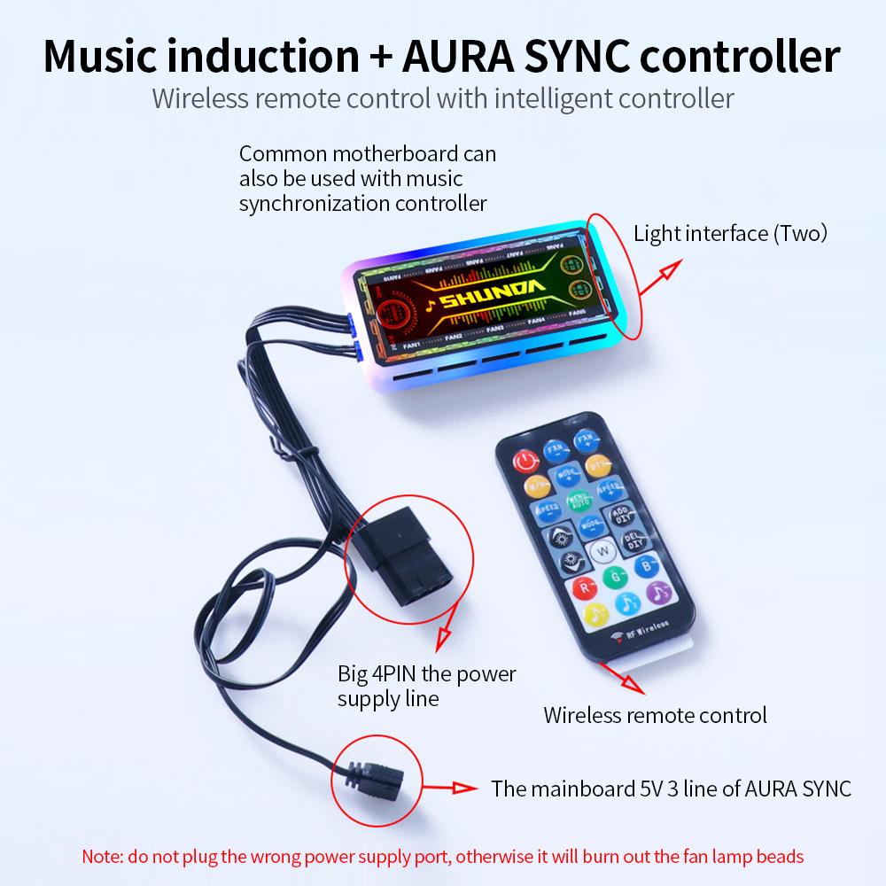 Quạt tản nhiệt  AURA SYNC Làm mát 