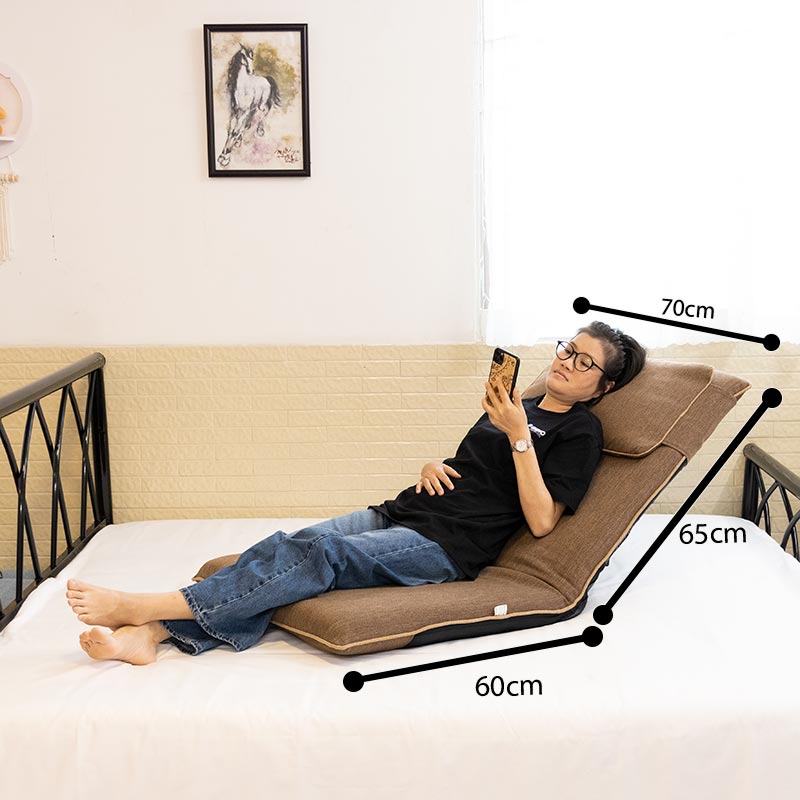 Ghế nằm ngủ tựa lưng đặt trên giường cho bà bầu, người già, ghế chăm sóc bệnh nhân nâng hạ trợ lực bằng cơ C360