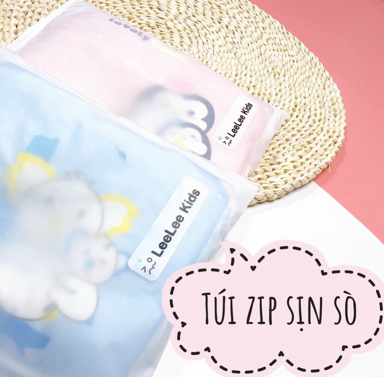 Gối xô sơ sinh sợi tre lõm giữa, chống bẹp đầu cho bé