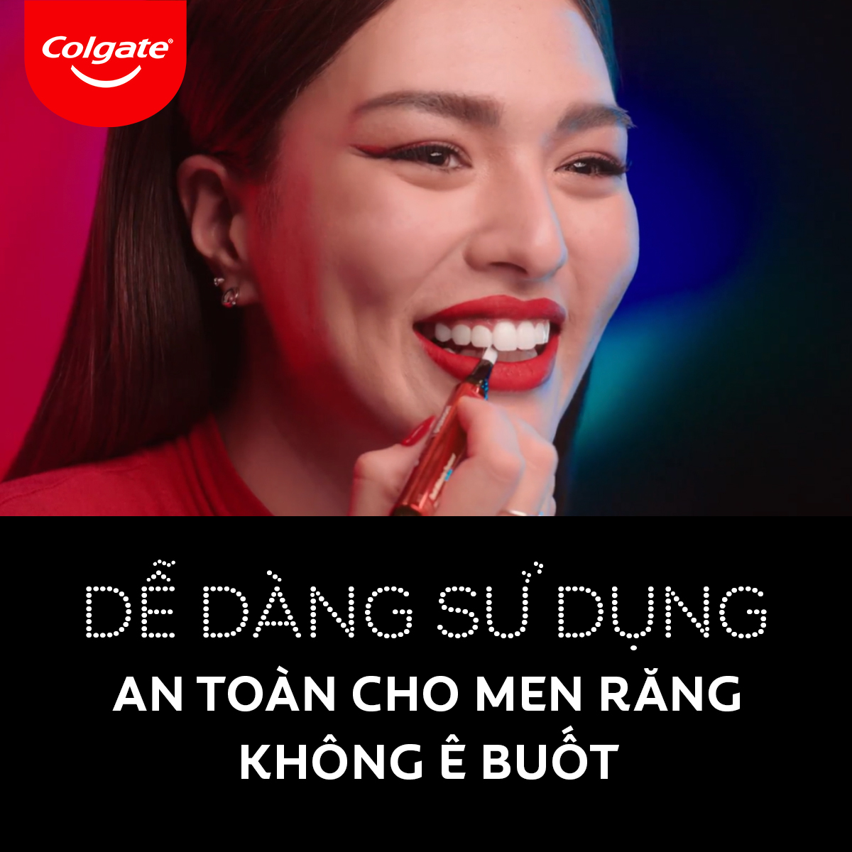 Bộ Kit làm trắng răng Colgate Optic White O2 an toàn tại nhà, không ê buốt